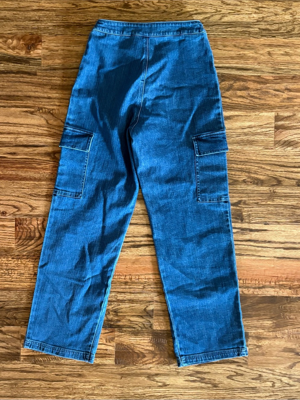 Weissman mixify dance costume Denim Wide Leg Cargo Pants 17214 LC child large - Picture 3 of 5